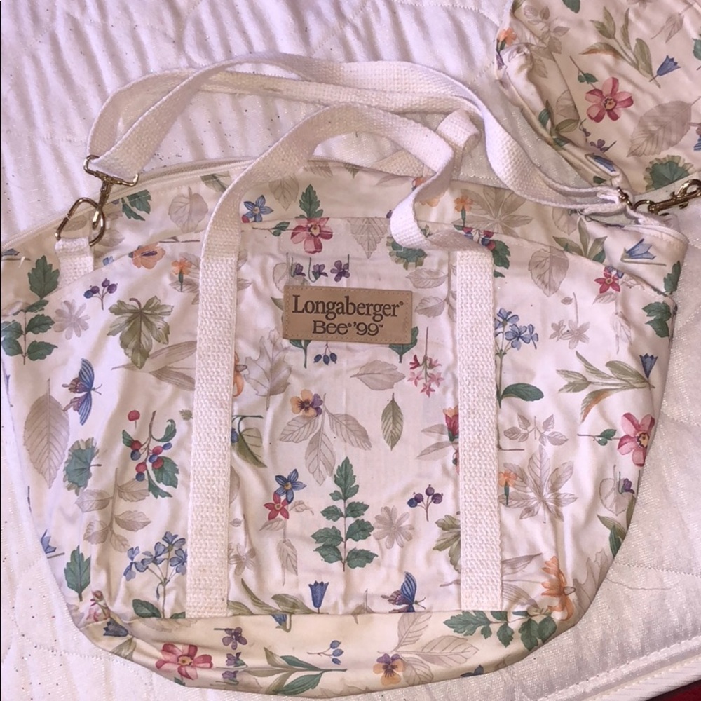 Longaberger bee 99 tote